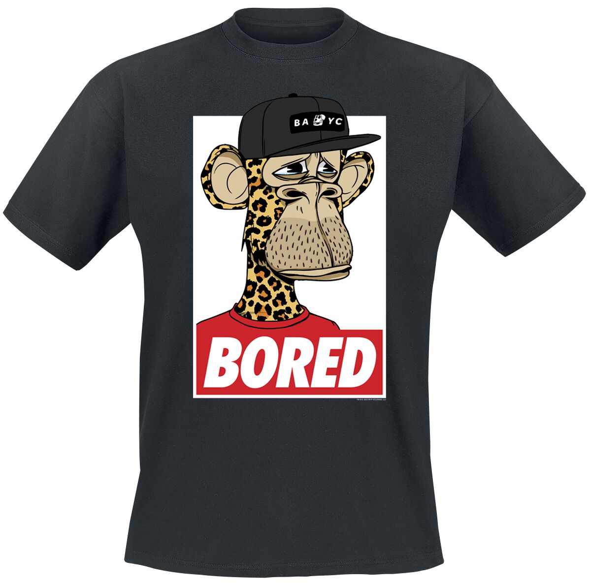Image of T-Shirt di Bored of Directors - Bansky III - S a XXL - Uomo - nero