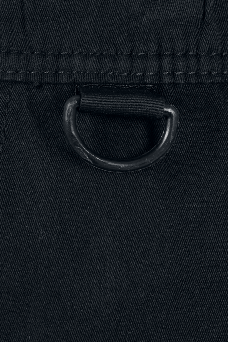 Southpole Cargo Jogger W/ Zipper & D-Ring Trainingshose schwarz