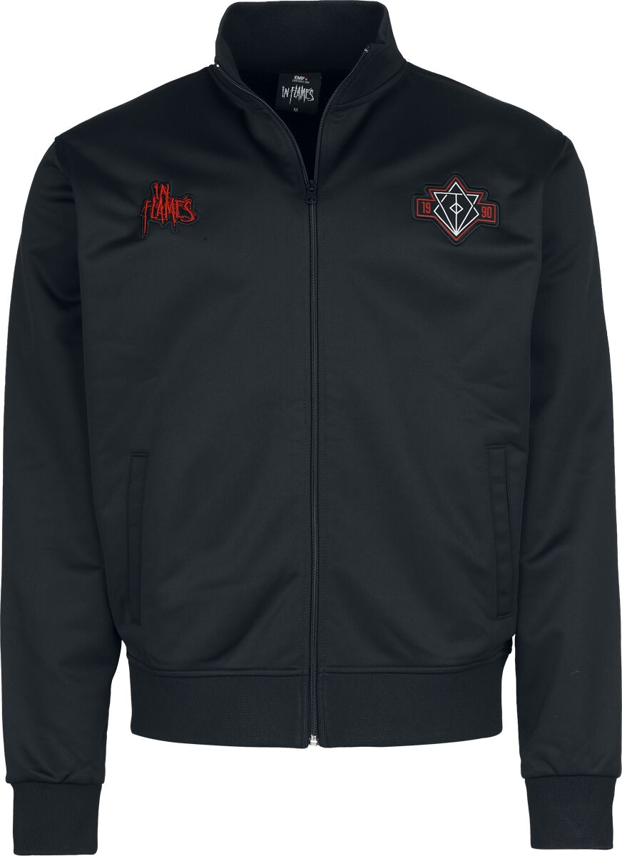 Levně In Flames Soccer Trackjacket Tepláková bunda černá