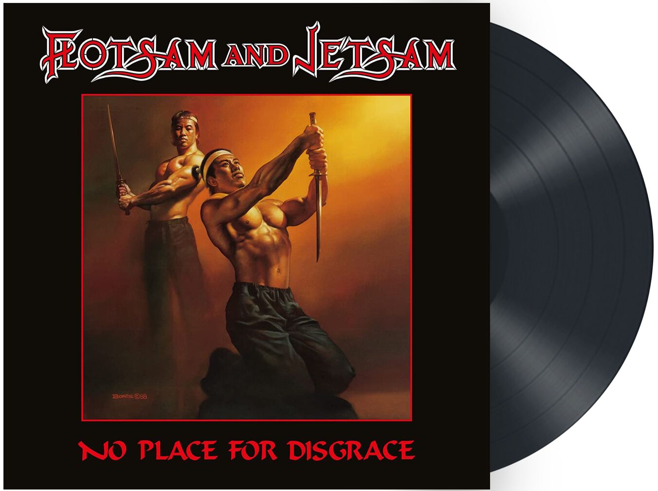 Flotsam & Jetsam No place for disgrace LP schwarz