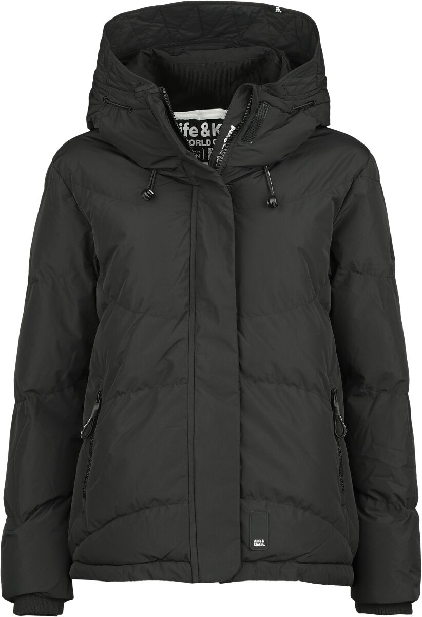 Alife and Kickin Winterjacke - JolandaAK A Puffer Jacket - XS bis XL - für Damen - Größe XL - schwarz