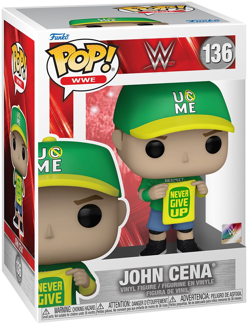 Levně WWE Vinylová figurka č.136 John Cena Sberatelská postava vícebarevný