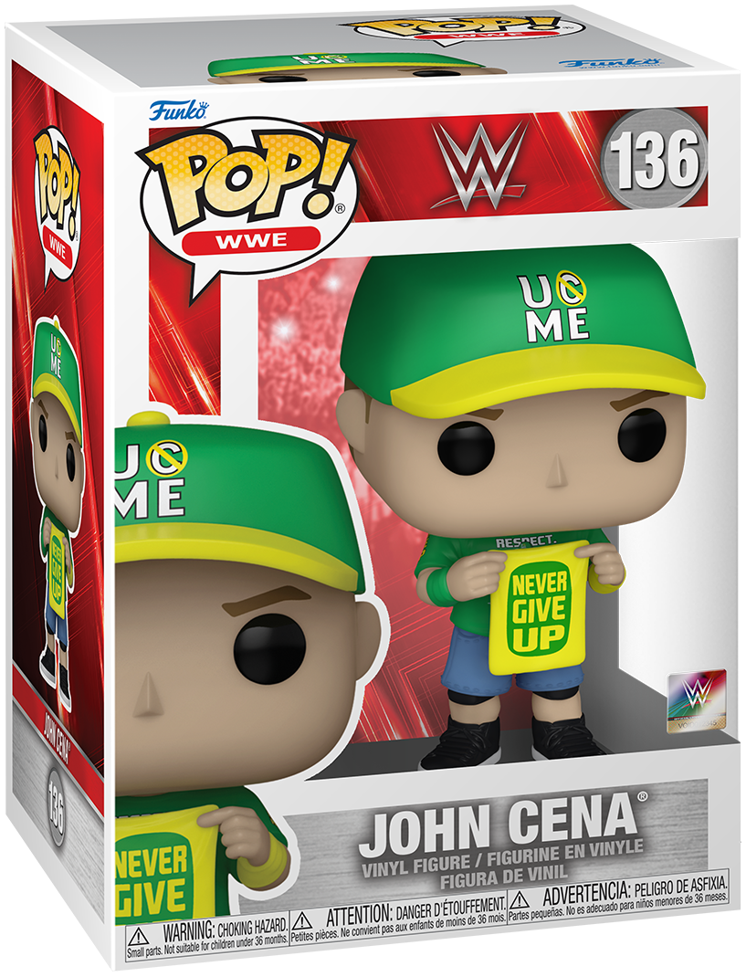 WWE - John Cena Vinyl Figur 136 - Funko Pop! Figur - multicolor
