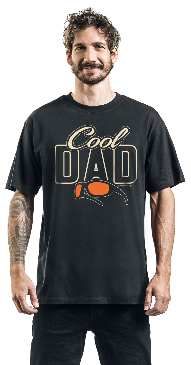 Familie & Freunde Cool Dad T-Shirt schwarz