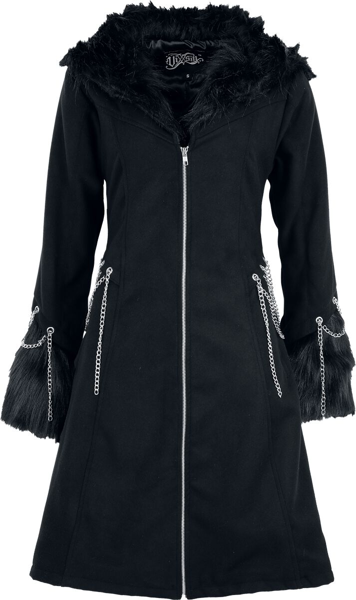 5081944572285 - Neoma Coat Mantel schwarz in L