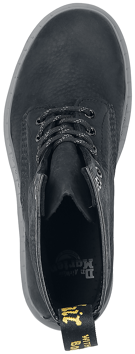 Dr. Martens 1460 - Black Milled Nubuck Wp Boot schwarz