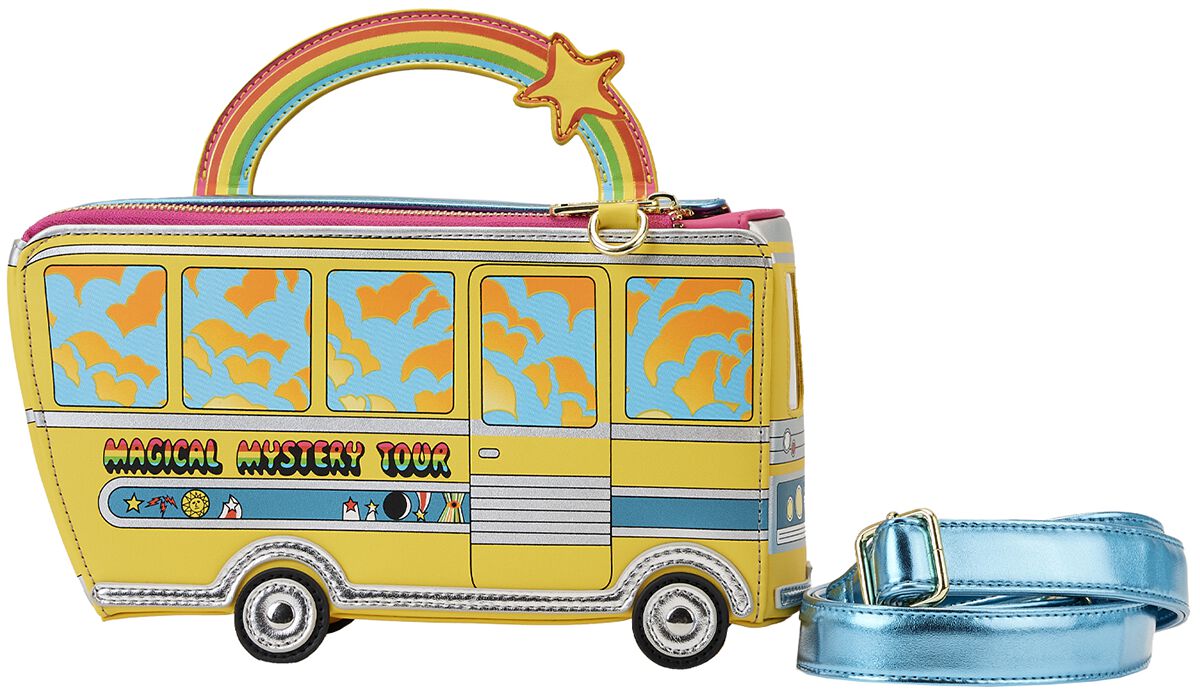 Sac à main de The Beatles - Loungefly - Magical Mystery Tour Bus - pour Femme - multicolore