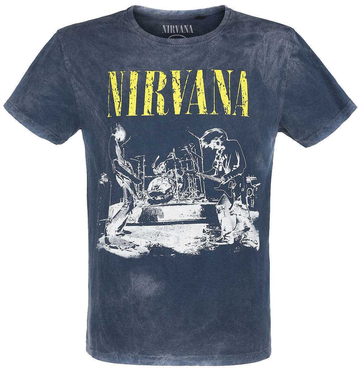 Nirvana - Stage - T-Shirt - navy