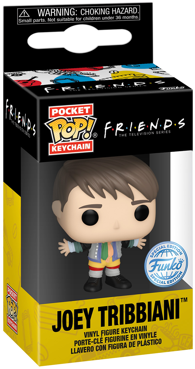 Friends Joey in Chandler's Clothes Pop! Keychain Funko Pocket Pop! multicolor - 12.52% Rabatt