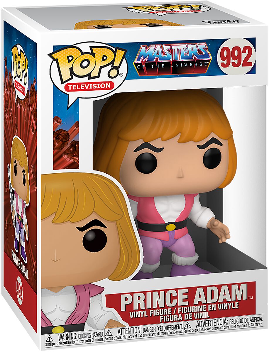 Masters Of The Universe Prince Adam Vinyl Figur 992 Funko Pop! multicolor