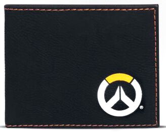 Overwatch Logo Wallet black white orange