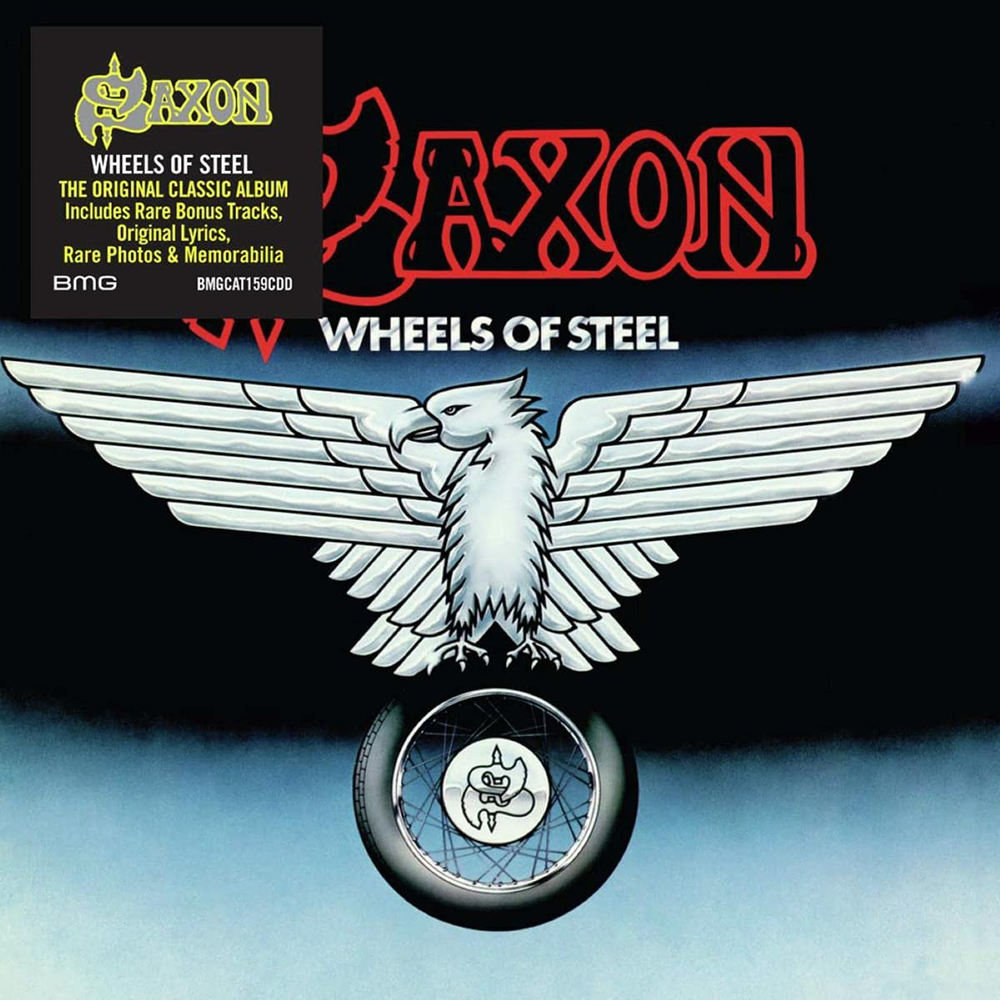 Saxon  CD - Wheels Of Steel -