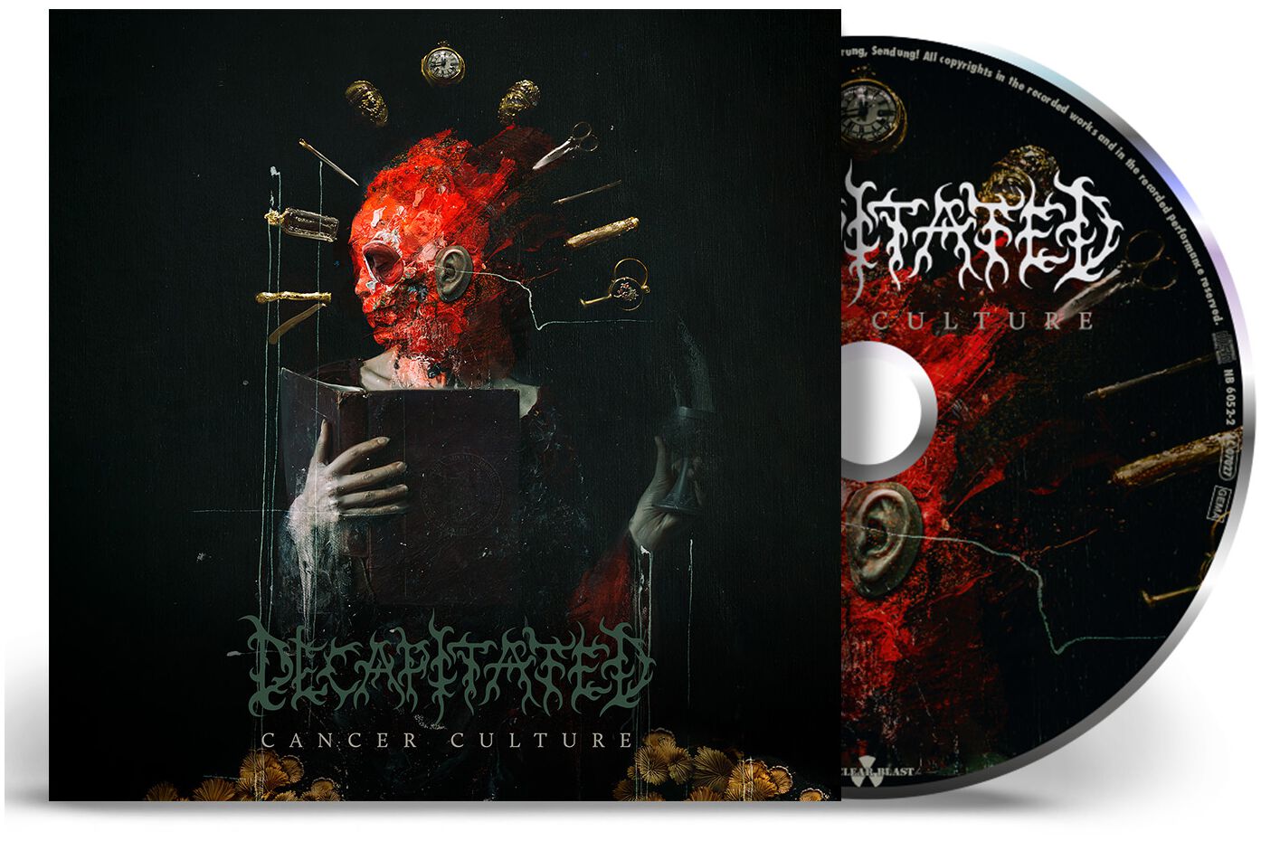 Decapitated Cancer culture CD multicolor