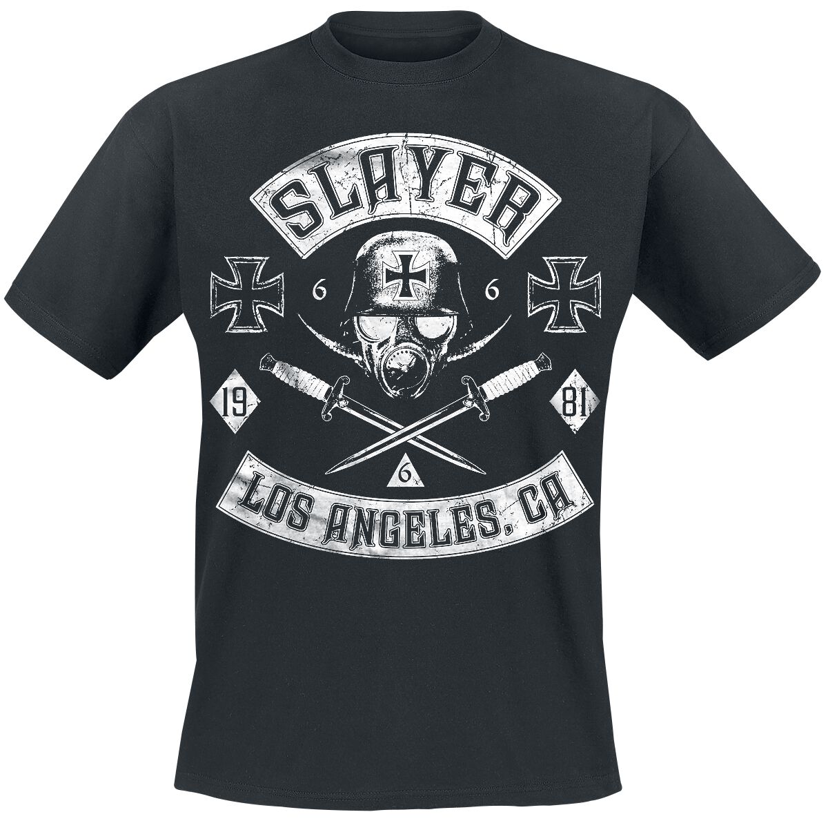 Image of T-Shirt di Slayer - Tribe - S a 3XL - Uomo - nero