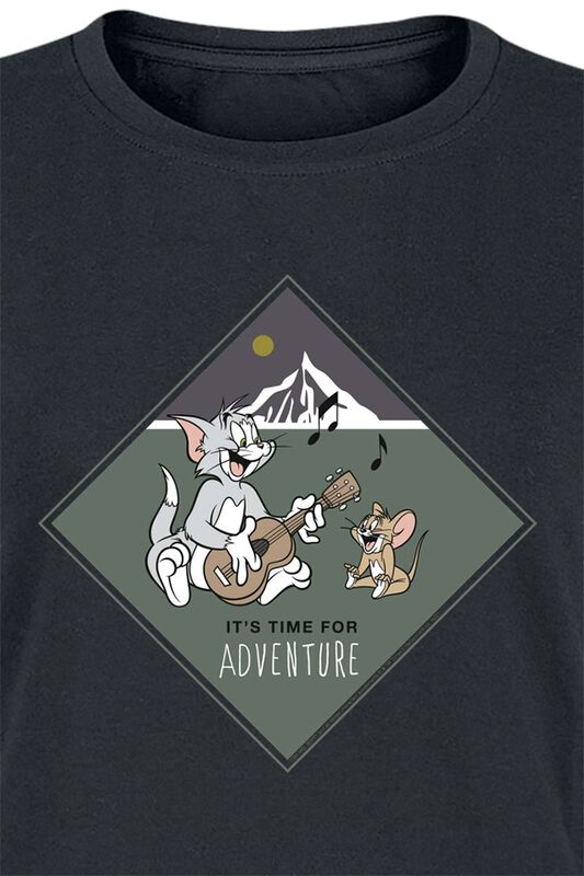 Frauen Bekleidung Its Time for Adventure | Tom And Jerry T-Shirt