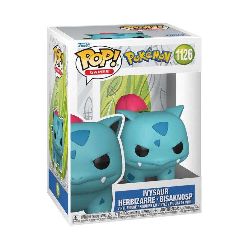 Pokémon - Bisaknosp Vinyl Figur 1126 - Funko Pop! - Funko Shop Europe