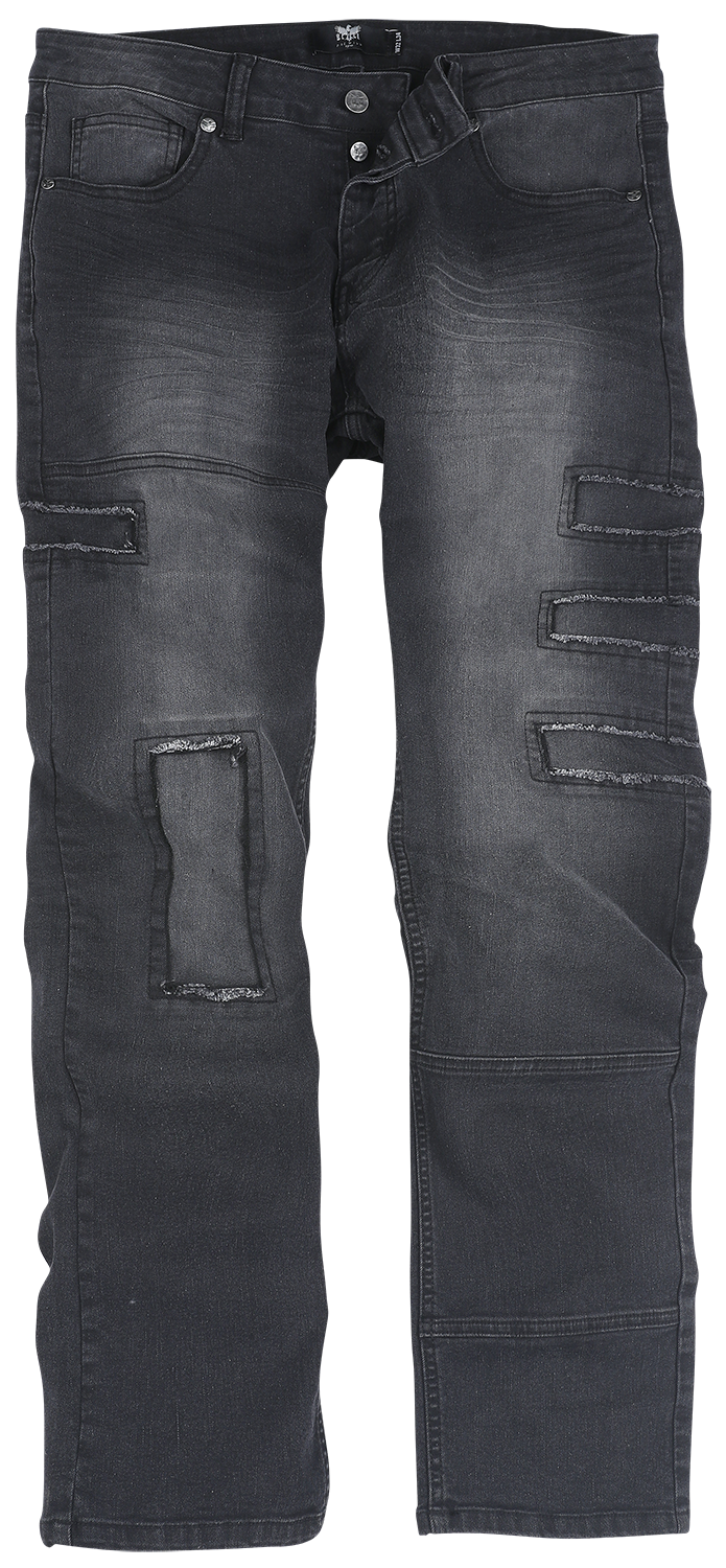 Black Premium by EMP - Jeans with Destroyed Details - Jeans - schwarz - EMP Exklusiv!