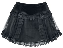 Gothic Skirt, Sinister Gothic, Kurzer Rock