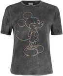 Neon, Mickey Mouse, T-Shirt