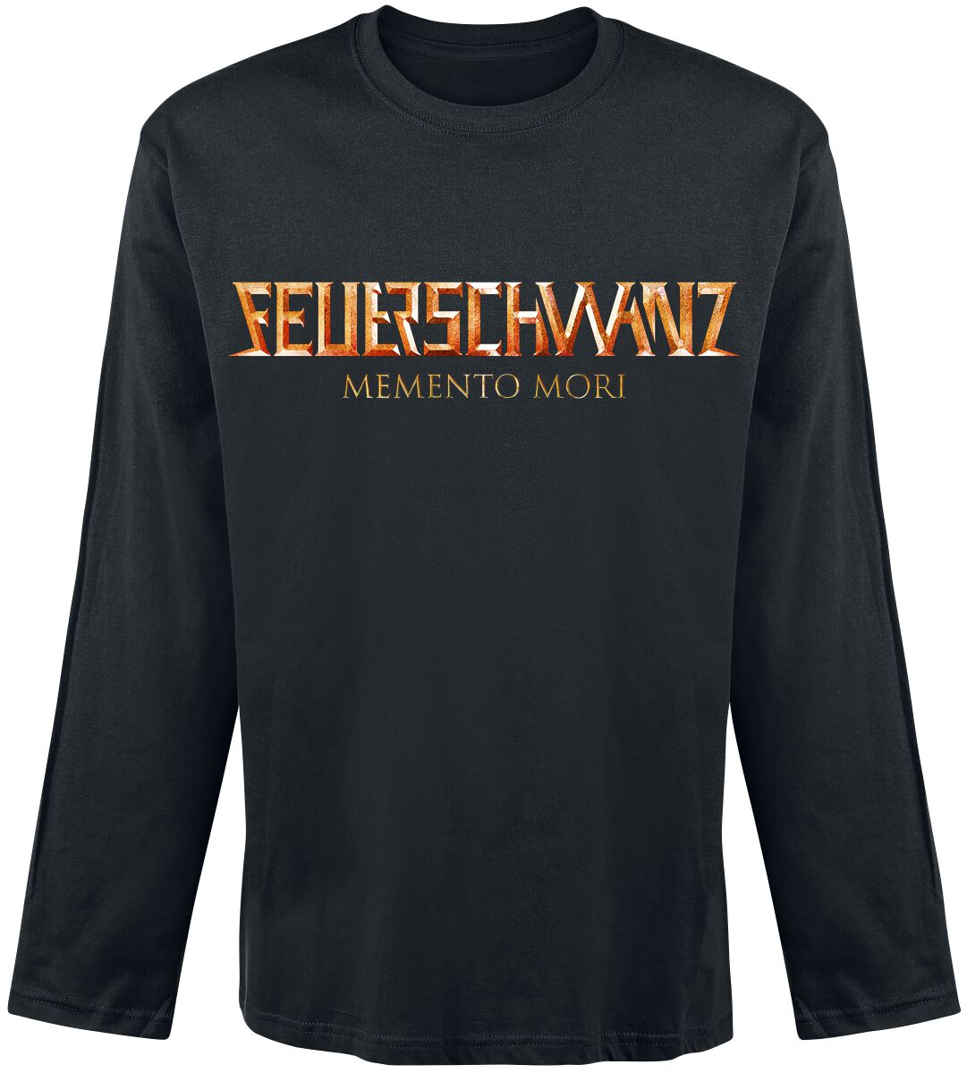 Feuerschwanz Cover Collage Long-sleeve Shirt black