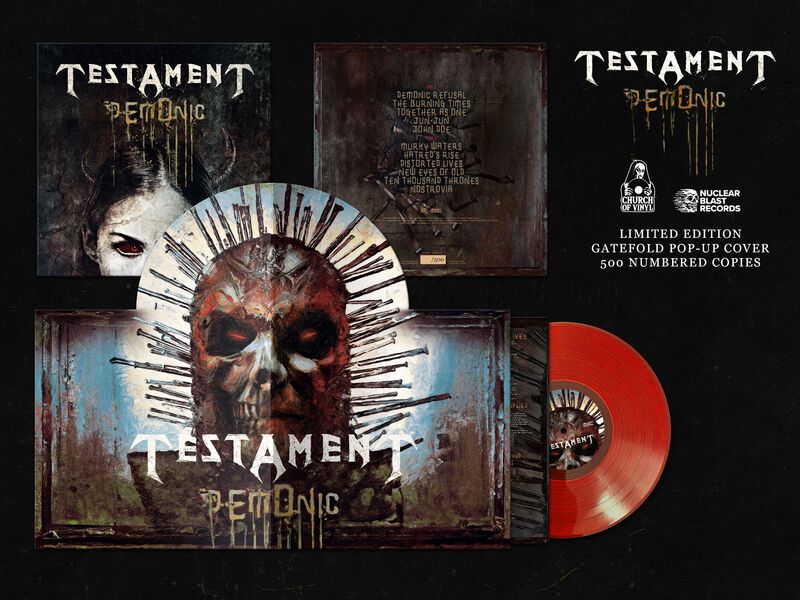 Demonic von Testament - LP (Coloured, Limited Edition, Re-Release, Standard)
