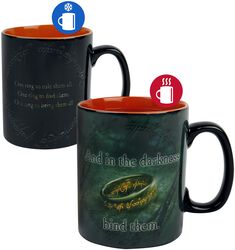 Sauron - Tasse mit Thermoeffekt, Der Herr der Ringe, Tasse
