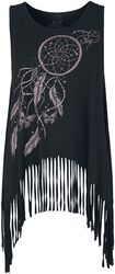 Tank Top With Dream Catcher Print, Full Volume by EMP, Top