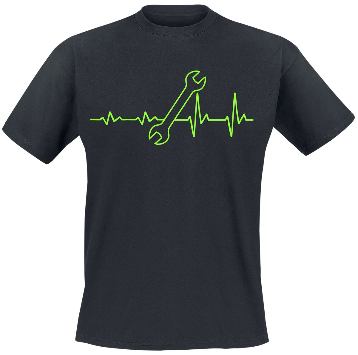 Slogans EKG - Schraubenschlüssel T-Shirt black