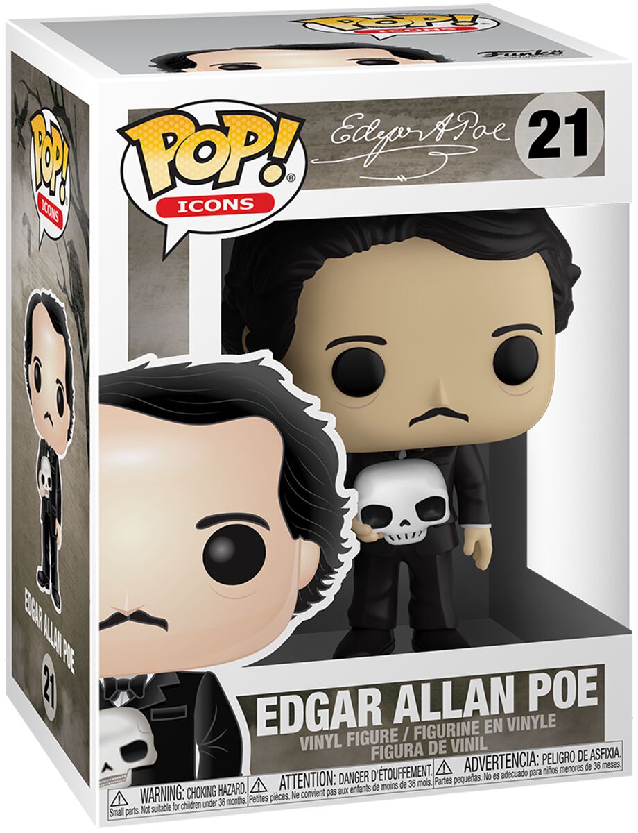 Edgar Allan Poe Edgar Allan Poe (Icons) Vinyl Figur 21 Funko Pop! multicolor
