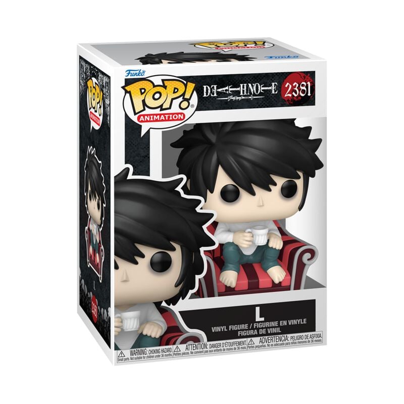 Death Note - L Vinyl Figur 2381 - Funko Pop! Figur - Funko Shop Deutschland - Lizenzierter Fanartikel