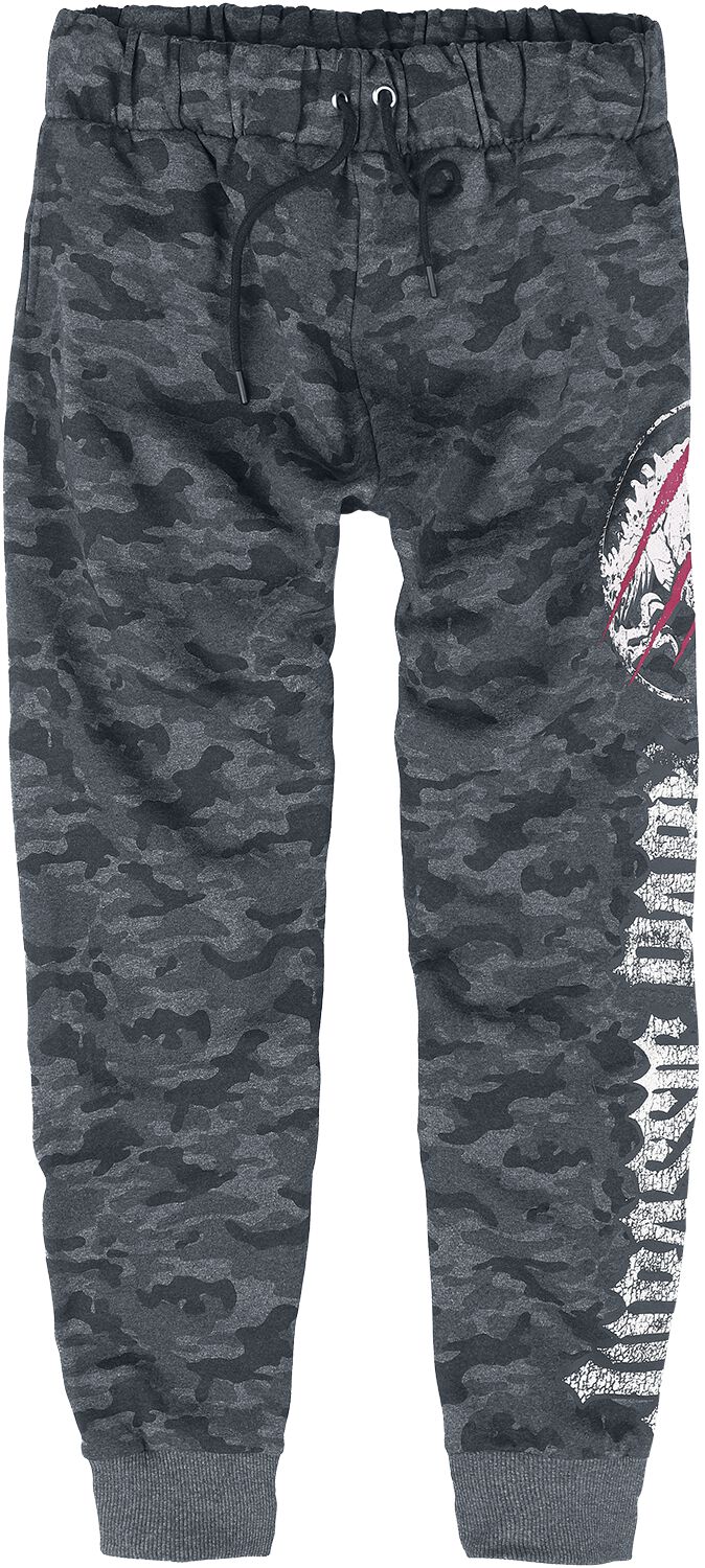 Jurassic Park Trainingshose - Logo - Camouflage - M bis XXL - für Männer - Größe XL - multicolor  - EMP exklusives Merchandise!