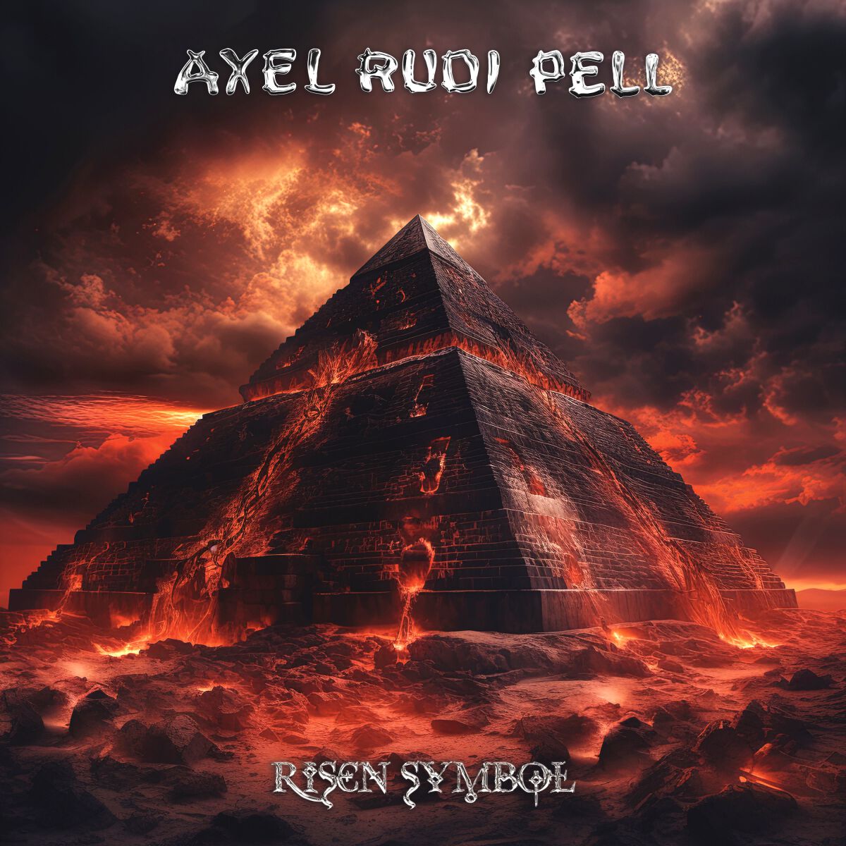 Image of CD di Axel Rudi Pell - Risen symbol - Unisex - standard