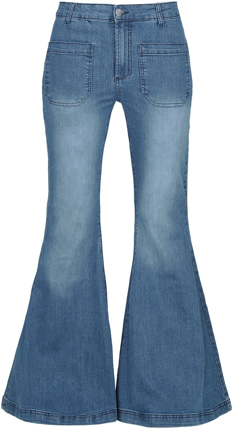 Hell Bunny Jeans Janis Jeans XS bis XL für Damen Größe M blau  - Onlineshop EMP
