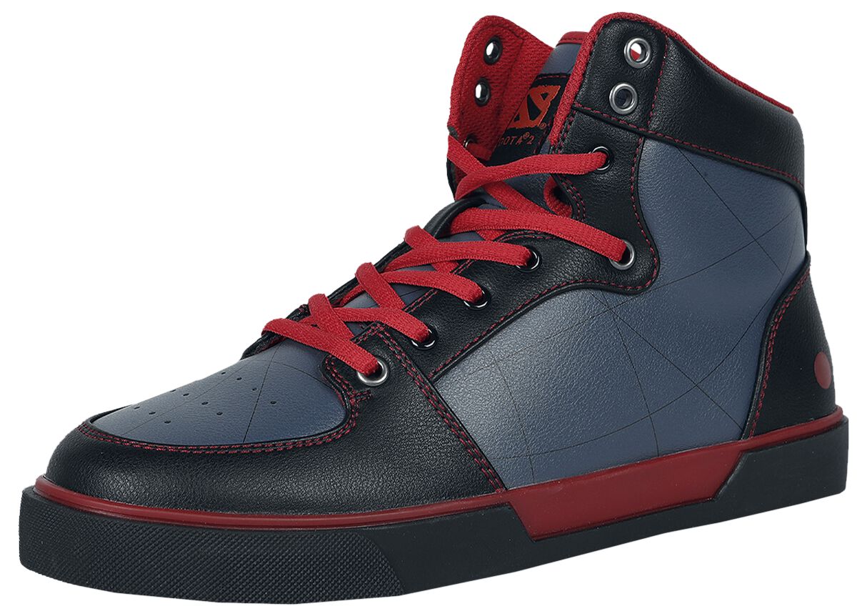 DOTA 2 - Gaming Sneaker high - Team Up - EU37 bis EU45 - Größe EU45 - schwarz/grau  - EMP exklusives Merchandise!