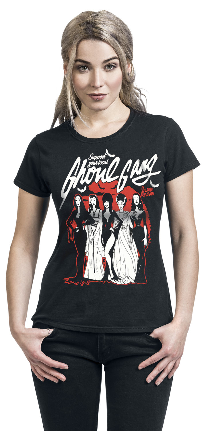 Queen Kerosin Ghoul Gang T-Shirt schwarz