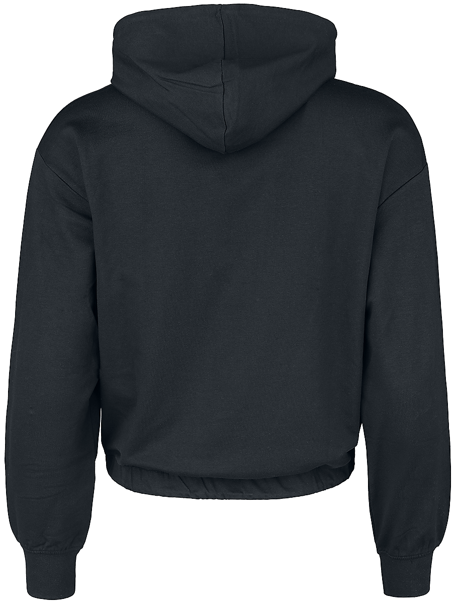 Fila Burdur Cropped Hoody Kapuzenpullover schwarz