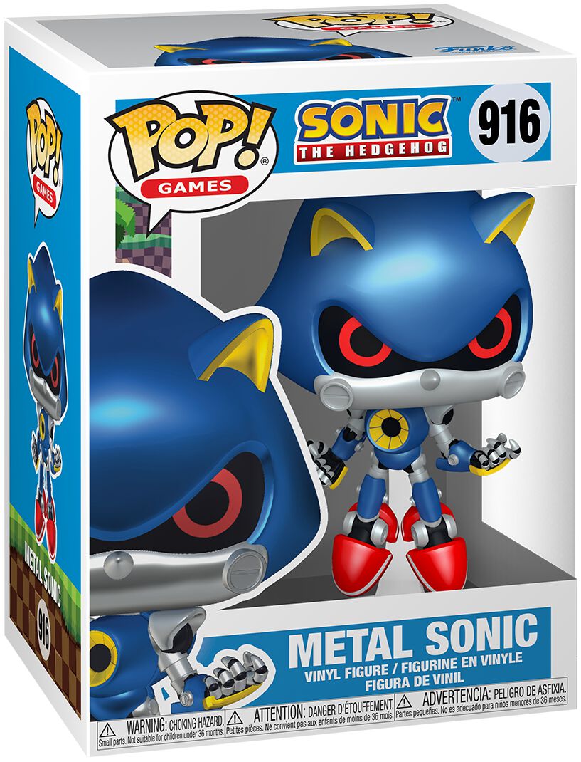 Image of Sonic The Hedgehog - Metal Sonic Vinyl Figure 916 - Funko Pop! - Funko Shop Europe
