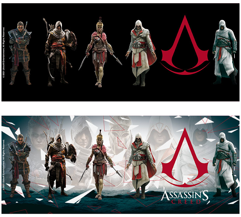 Assassin's Creed Legacy - Tasse mit Thermoeffekt Tasse multicolor