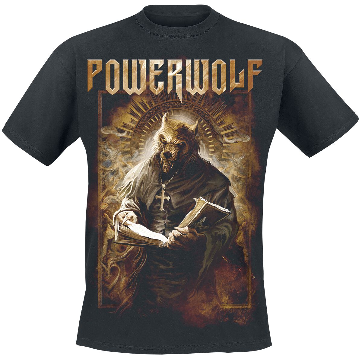 Image of Powerwolf Stossgebet T-Shirt schwarz