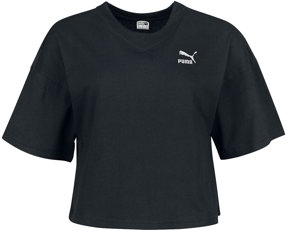 T-Shirt Manches courtes de Puma - DARE TO FEELIN XTRA Oversized Tee - XS à XL - pour Femme - noir