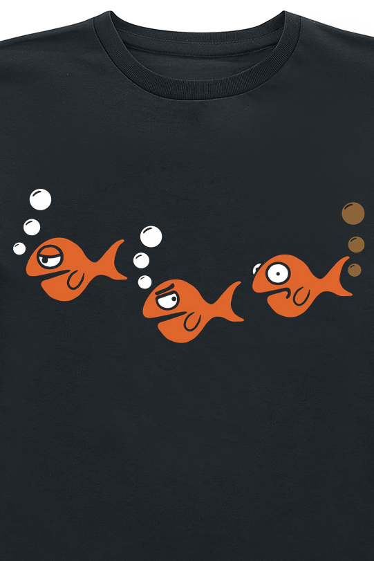 Tierisch T-Shirt - Ooops! - 104 bis 164 - Größe 104 - schwarz