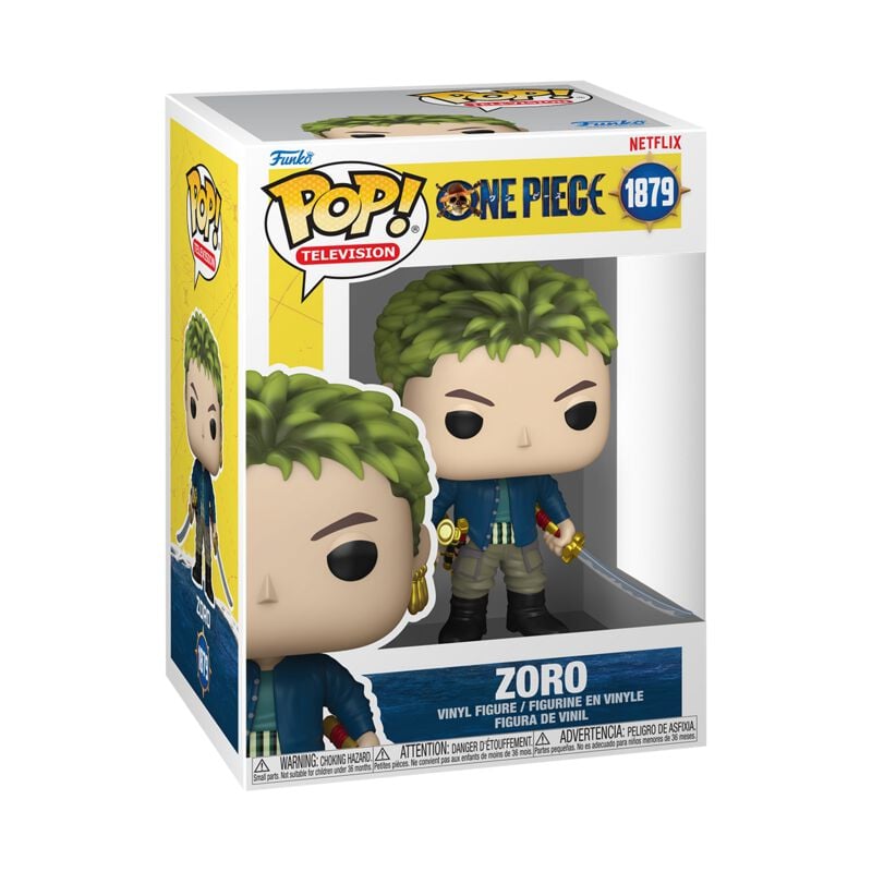 One Piece - Zoro - (Pop!) Vinyl Figur 1879 - Funko Pop! Figur - Funko Shop Deutschland - Lizenzierter Fanartikel
