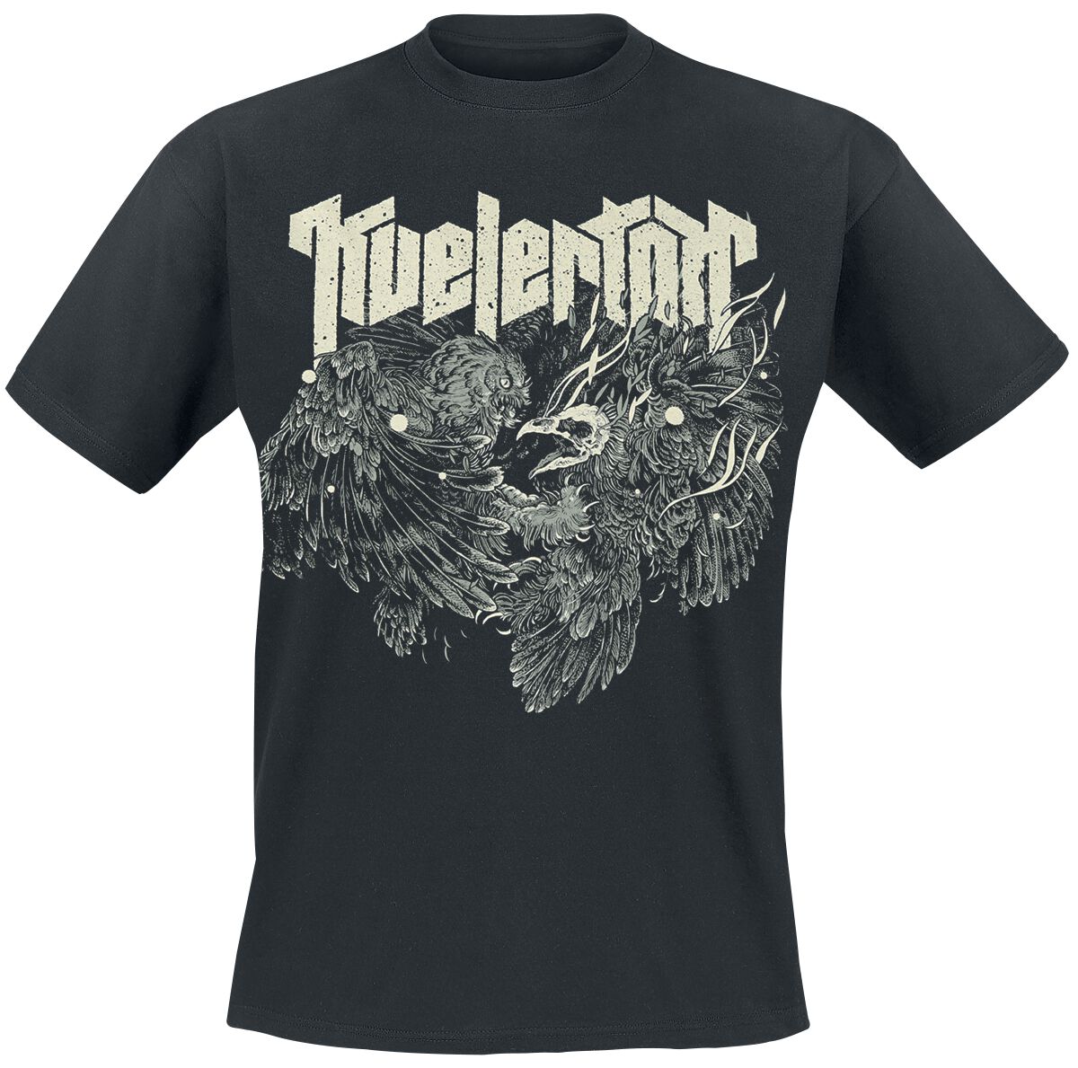 Image of Kvelertak Owl Fight T-Shirt schwarz
