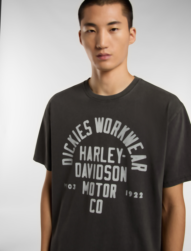 Thumbnail - Dickies DICKIES X HARLEY DAVIDSON TEE T-Shirt schwarz in XL