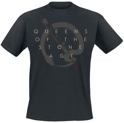In Times New Roman - Bad Dog, Queens Of The Stone Age, T-Shirt