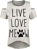 Live Love Meow, Live Love Meow, T-Shirt