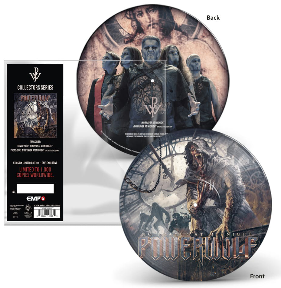 Powerwolf No prayer at midnight Single Picture