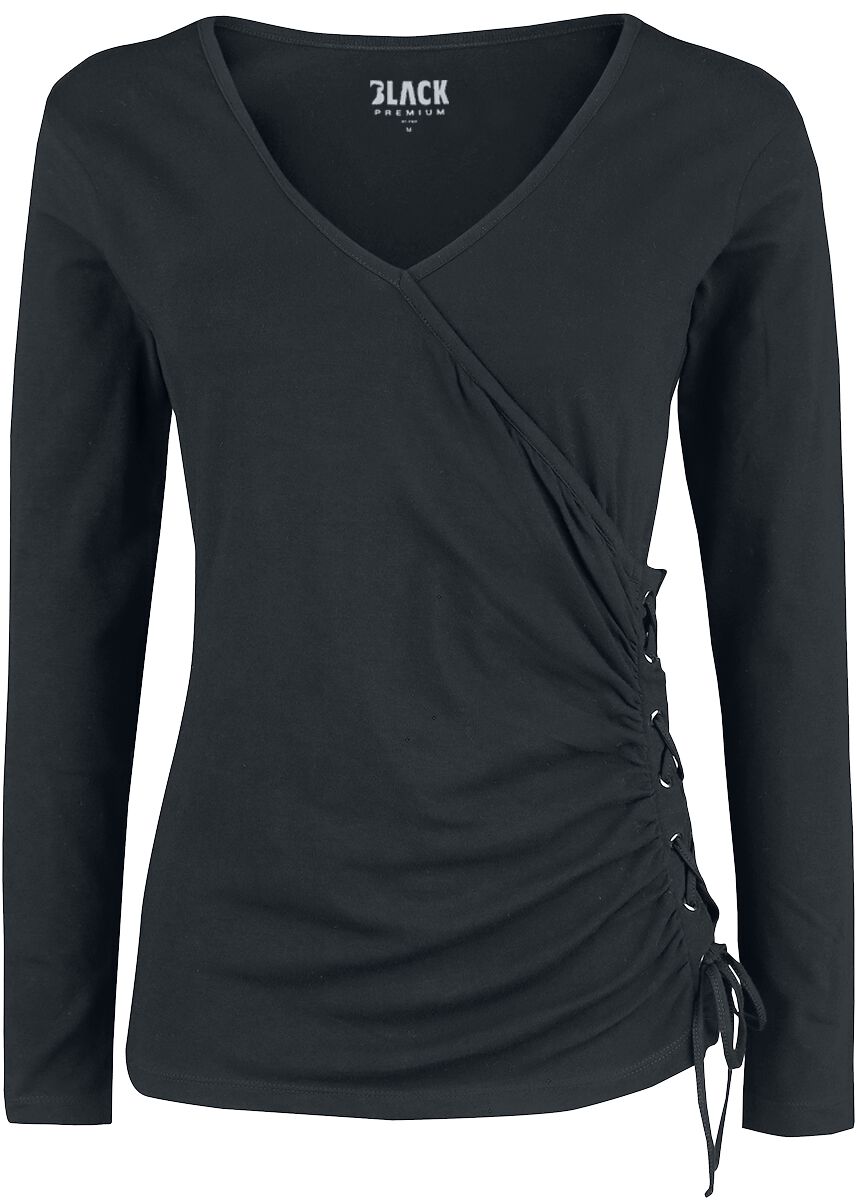 Langarmshirt - My Extraordinary Mind - S bis XXL - für Damen - Größe M - schwarz - Frauen - female