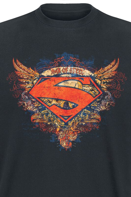 Filme & Serien Superman Wings Shield | Superman T-Shirt
