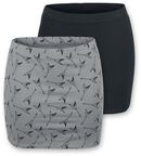 Ladies Skirts - Doppelpack, R.E.D. by EMP, Kurzer Rock